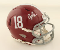 Ryan Williams Signed Alabama Crimson Tide Speed Mini Helmet (JSA) at PristineAuction.com