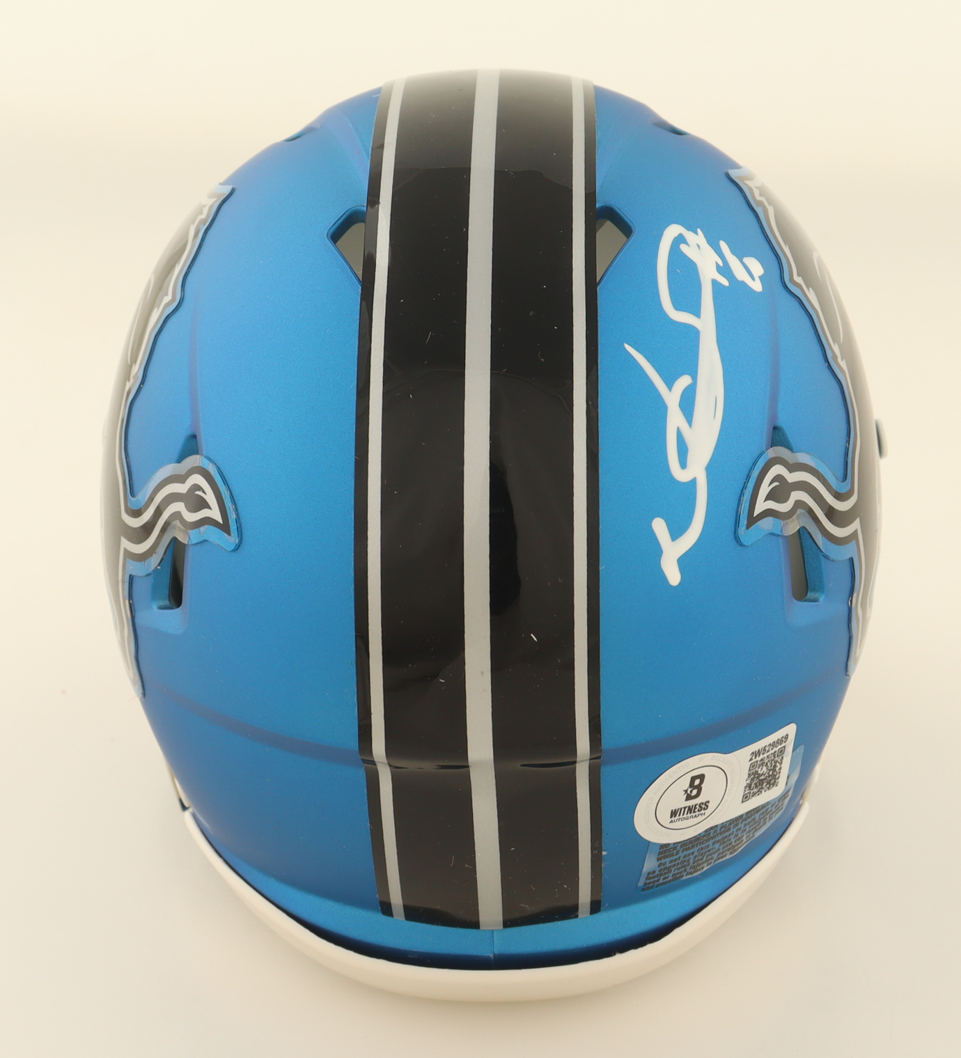 Ndamukong Suh Signed Lions Rave Alternate Speed Mini Helmet (Beckett) at PristineAuction.com Ndamukong Suh Signed Lions Rave Alternate Speed Mini Helmet (Beckett) at PristineAuction.com