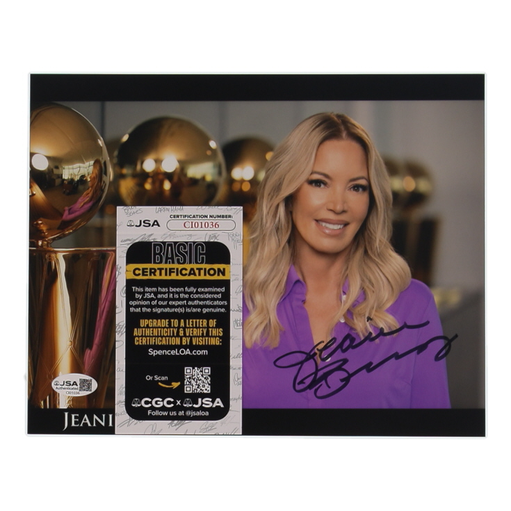 Jeanie Buss Signed Lakers 8x10 Photo (JSA) at PristineAuction.com Jeanie Buss Signed Lakers 8x10 Photo (JSA) at PristineAuction.com