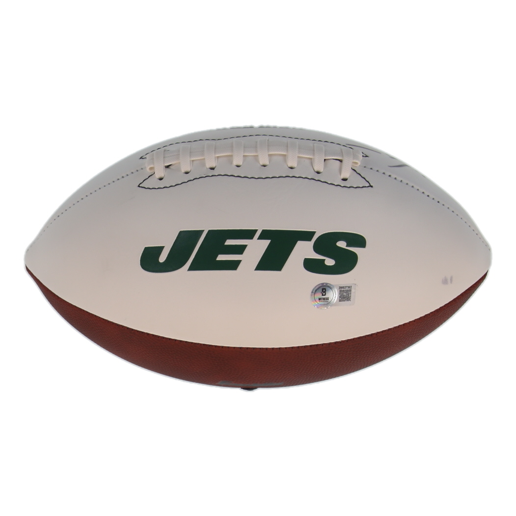 Wayne Chrebet Signed Jets Logo Football (Beckett) at PristineAuction.com Wayne Chrebet Signed Jets Logo Football (Beckett) at PristineAuction.com