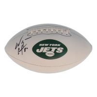 Wayne Chrebet Signed Jets Logo Football (Beckett) at PristineAuction.com