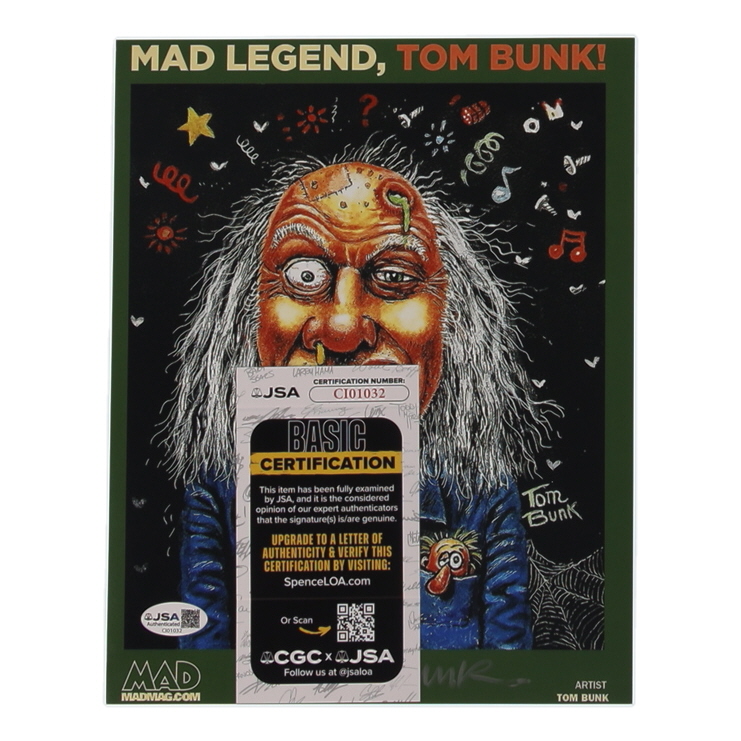 Tom Bunk Signed 8x10 Photo (JSA) at PristineAuction.com Tom Bunk Signed 8x10 Photo (JSA) at PristineAuction.com