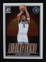 Anthony Edwards 2024-25 Donruss Optic Rising Suns #15 at PristineAuction.com