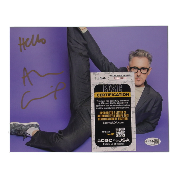 Alan Cumming Signed 8x10 Photo Inscribed "Hello" (JSA) at PristineAuction.com Alan Cumming Signed 8x10 Photo Inscribed "Hello" (JSA) at PristineAuction.com