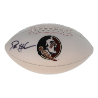 Deion Sanders Signed Florida State Seminoles Logo Football (Beckett) at PristineAuction.com