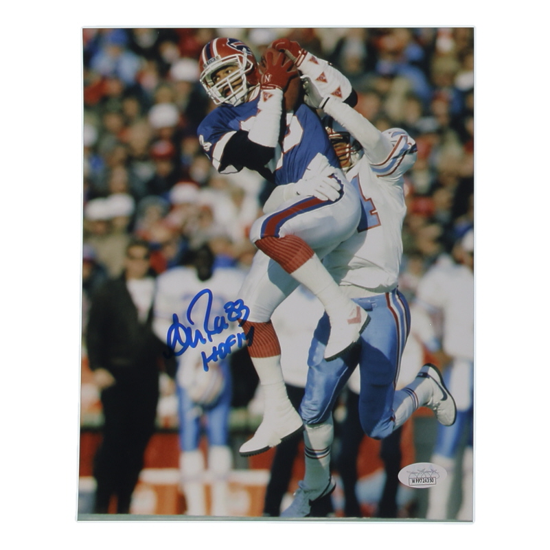 Andre Reed Signed Bills 8x10 Photo Inscribed "HOF 14" (JSA) at PristineAuction.com Andre Reed Signed Bills 8x10 Photo Inscribed "HOF 14" (JSA) at PristineAuction.com