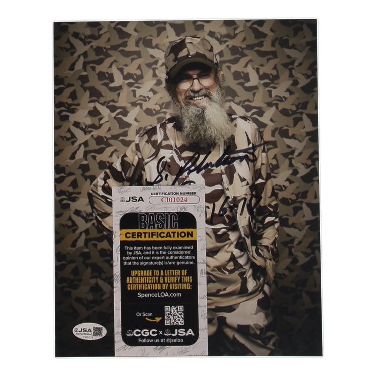 Si Robertson Signed "Duck Dynasty" 8x10 Photo (JSA) at PristineAuction.com Si Robertson Signed "Duck Dynasty" 8x10 Photo (JSA) at PristineAuction.com