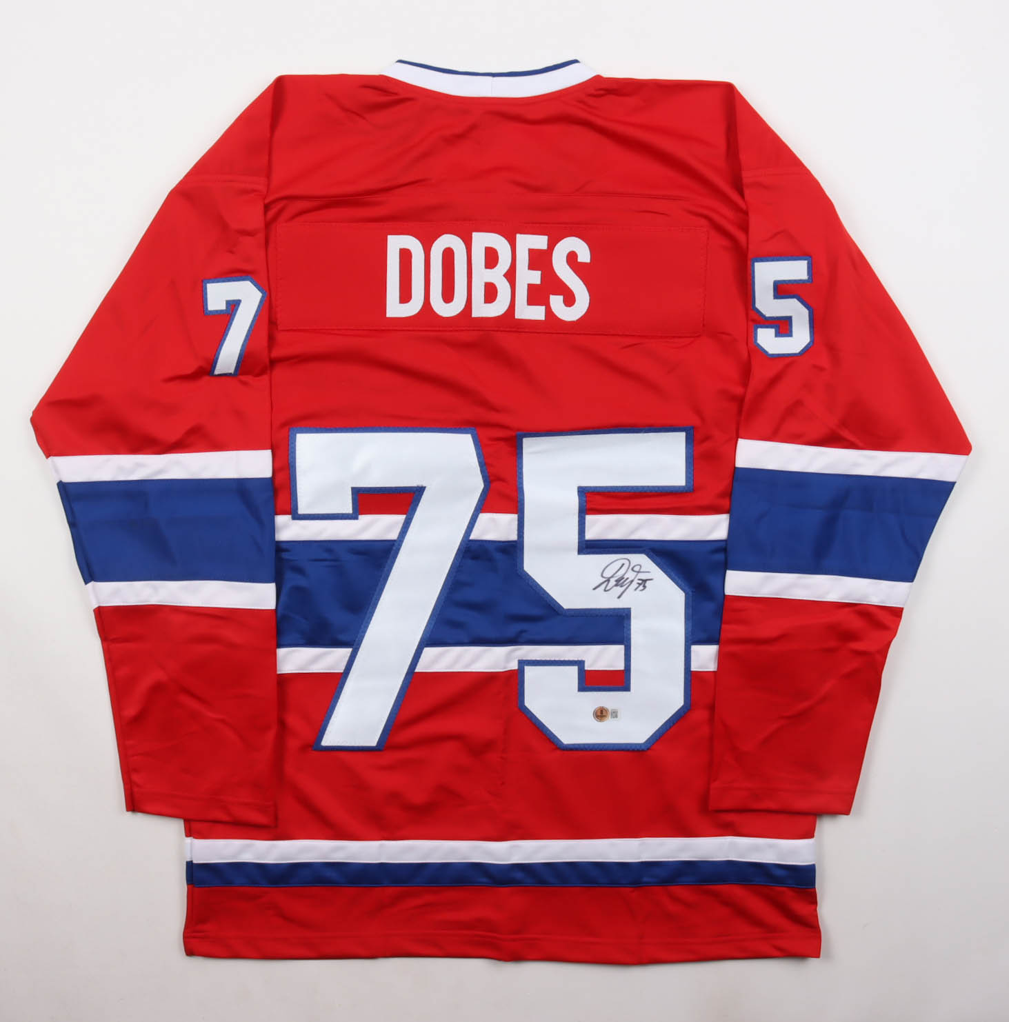 Jakub Dobes Signed Jersey (Beckett) at PristineAuction.com Jakub Dobes Signed Jersey (Beckett) at PristineAuction.com
