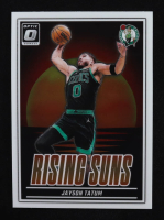 Jayson Tatum 2024-25 Donruss Optic Rising Suns #20 at PristineAuction.com