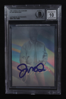 Joe Montana Signed 1991 Arena Holograms Special Collectors Edition #1 (BGS | Autograph Graded BGS 10) at PristineAuction.com