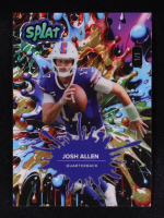 Josh Allen 2025 Wild Card Splat Rainbow #SBRBW12-JA #1/1 at PristineAuction.com