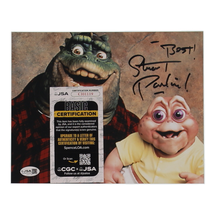 Stuart Pankin Signed "Dinosaurs" 8x10 Photo Inscribed "Best!" (JSA) at PristineAuction.com Stuart Pankin Signed "Dinosaurs" 8x10 Photo Inscribed "Best!" (JSA) at PristineAuction.com