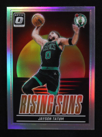 Jayson Tatum 2024-25 Donruss Optic Rising Suns Holo #20 at PristineAuction.com