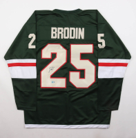 Jonas Brodin Signed Jersey (Beckett) at PristineAuction.com