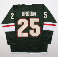 Jonas Brodin Signed Jersey (Beckett) at PristineAuction.com