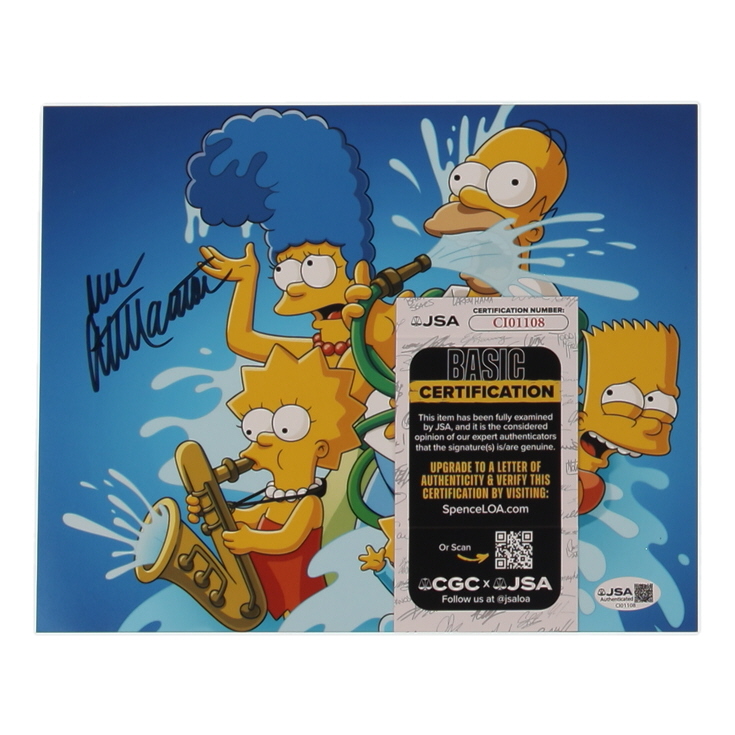 Dan Castellaneta Signed "The Simpsons" 8x10 Photo (JSA) at PristineAuction.com Dan Castellaneta Signed "The Simpsons" 8x10 Photo (JSA) at PristineAuction.com