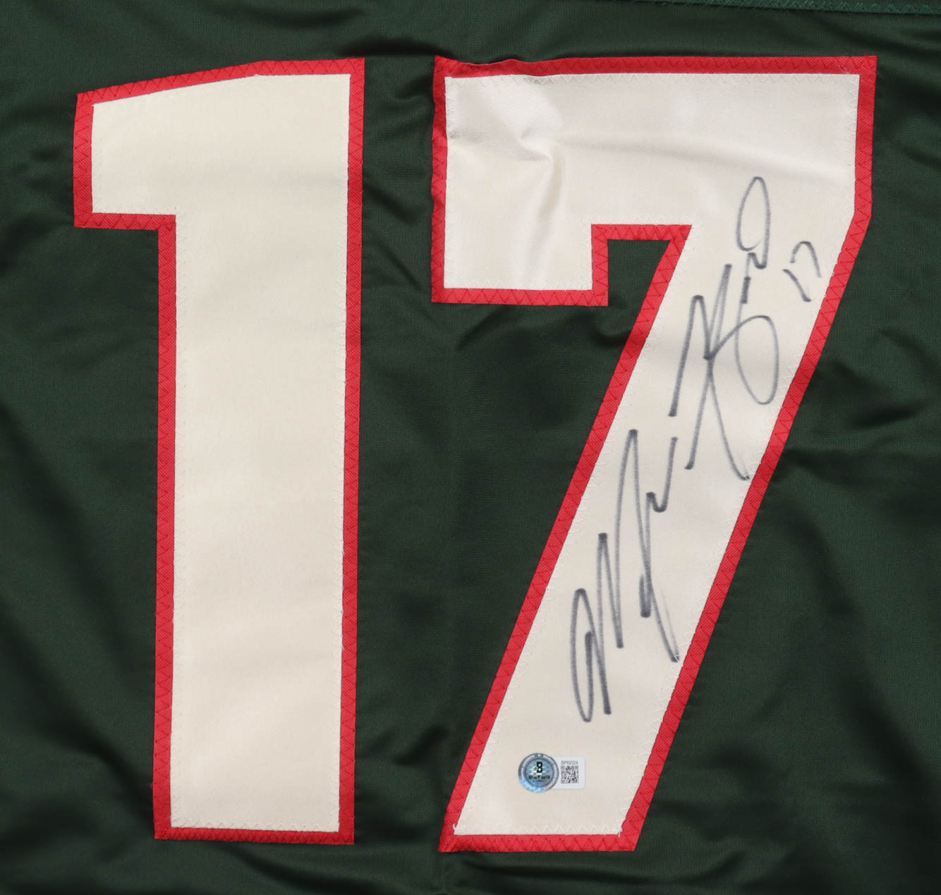 Marcus Foligno Signed Jersey (Beckett) at PristineAuction.com Marcus Foligno Signed Jersey (Beckett) at PristineAuction.com
