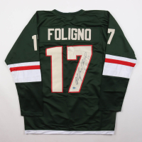 Marcus Foligno Signed Jersey (Beckett) at PristineAuction.com