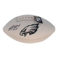 A. J. Brown Signed Eagles Logo Football (Beckett) at PristineAuction.com