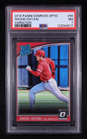 Shohei Ohtani 2018 Donruss Optic Variation RR #56 RC (PSA 7) at PristineAuction.com