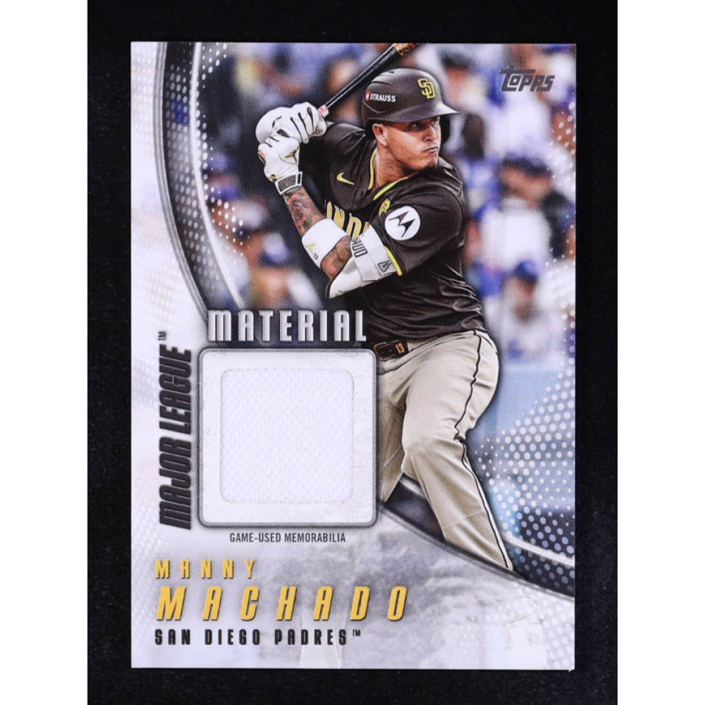 Manny Machado 2025 Topps Major League Materials #MLM2MMA S2 at PristineAuction.com