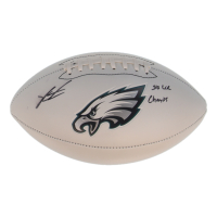 Jalen Carter Signed Eagles Logo Football Inscribed "SB LIX Champs" (Beckett) at PristineAuction.com