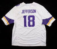 Justin Jefferson Signed Vikings Nike Authentic Jersey (Beckett) at PristineAuction.com