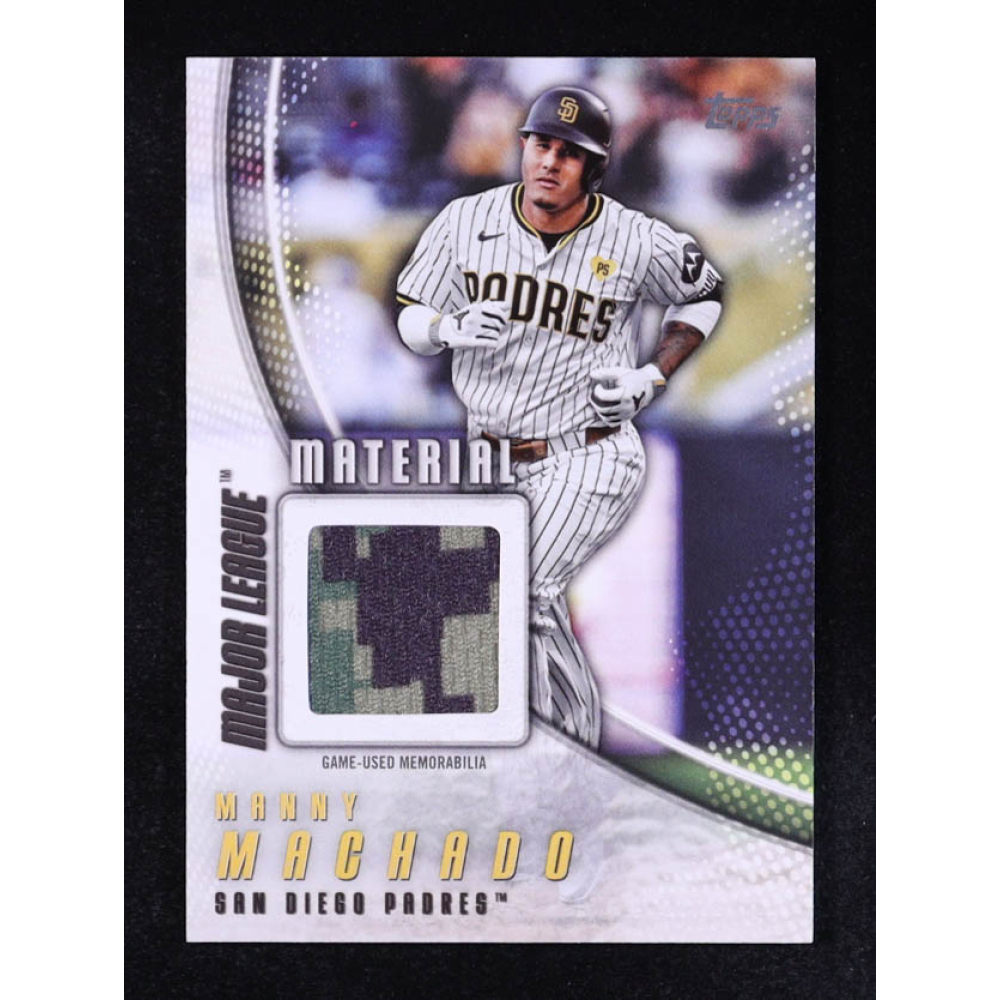 Manny Machado 2025 Topps Major League Materials #MLMMMA at PristineAuction.com