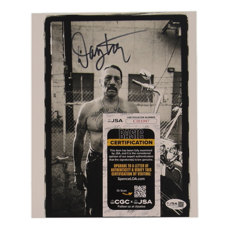 Danny Trejo Signed 8x10 Photo (JSA) at PristineAuction.com Danny Trejo Signed 8x10 Photo (JSA) at PristineAuction.com