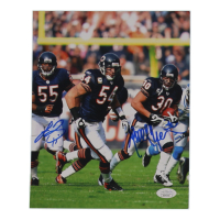 Mike Brown & Lance Briggs Signed Bears 8x10 Photo (JSA) at PristineAuction.com