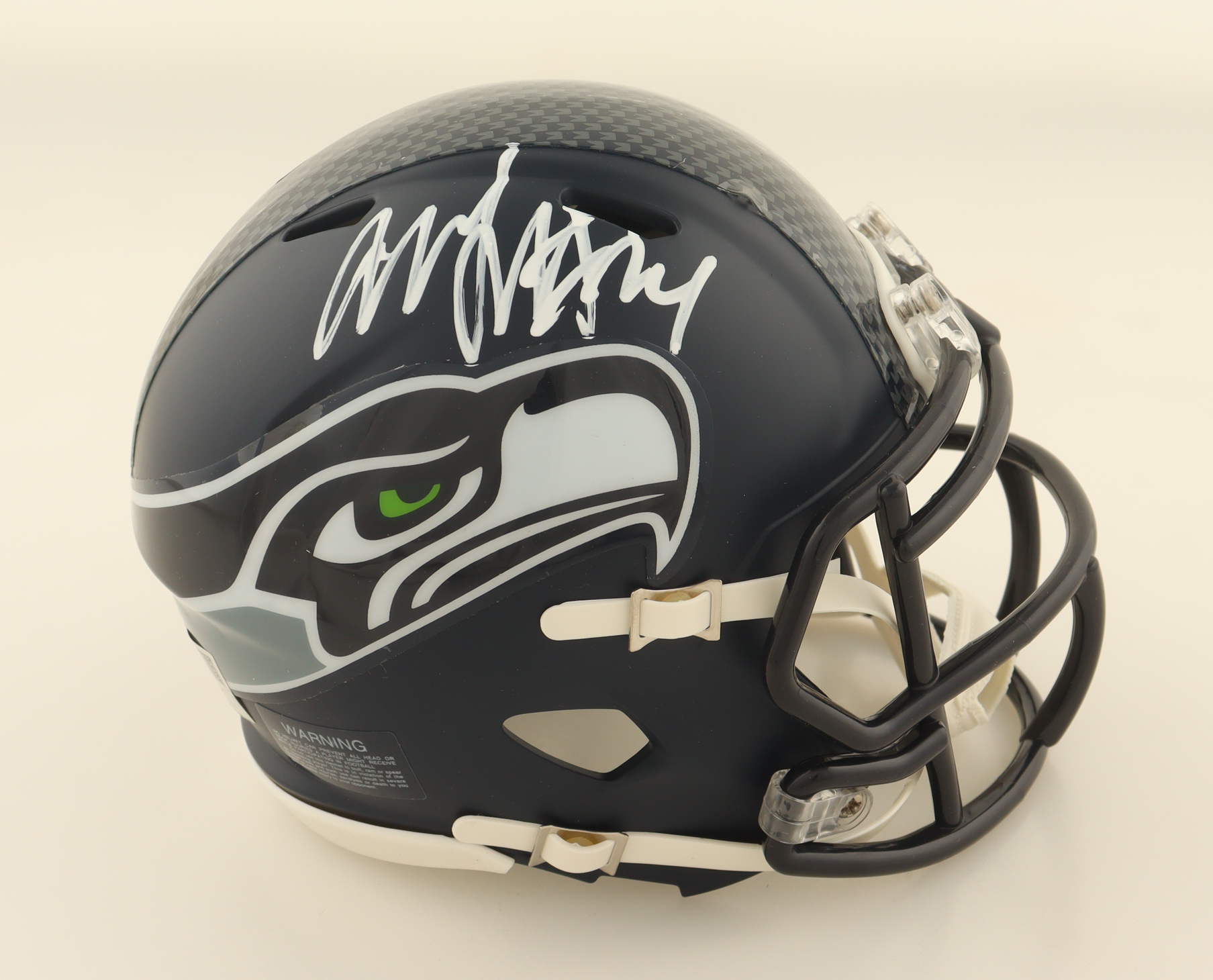 Marshawn Lynch Signed Seahawks Speed Mini Helmet (Fanatics) at PristineAuction.com Marshawn Lynch Signed Seahawks Speed Mini Helmet (Fanatics) at PristineAuction.com