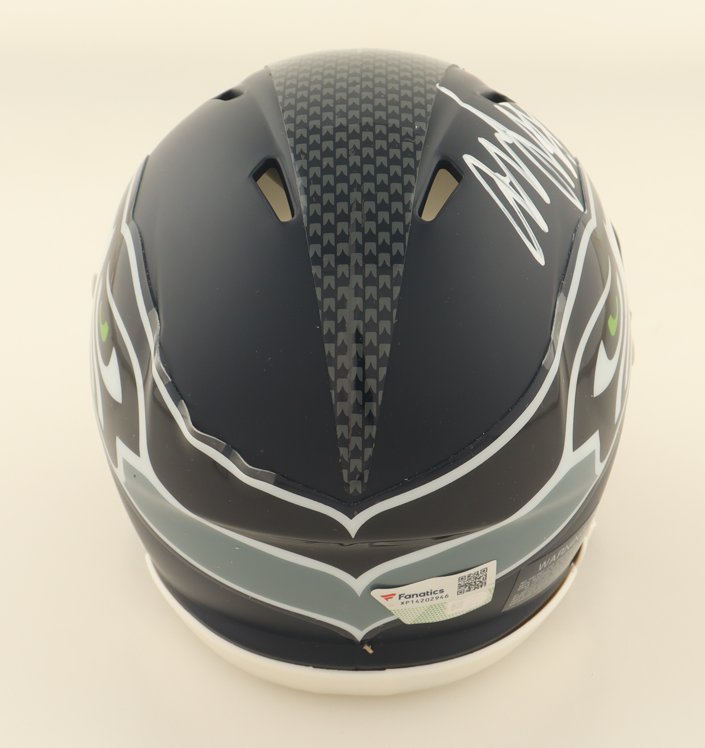 Marshawn Lynch Signed Seahawks Speed Mini Helmet (Fanatics) at PristineAuction.com Marshawn Lynch Signed Seahawks Speed Mini Helmet (Fanatics) at PristineAuction.com