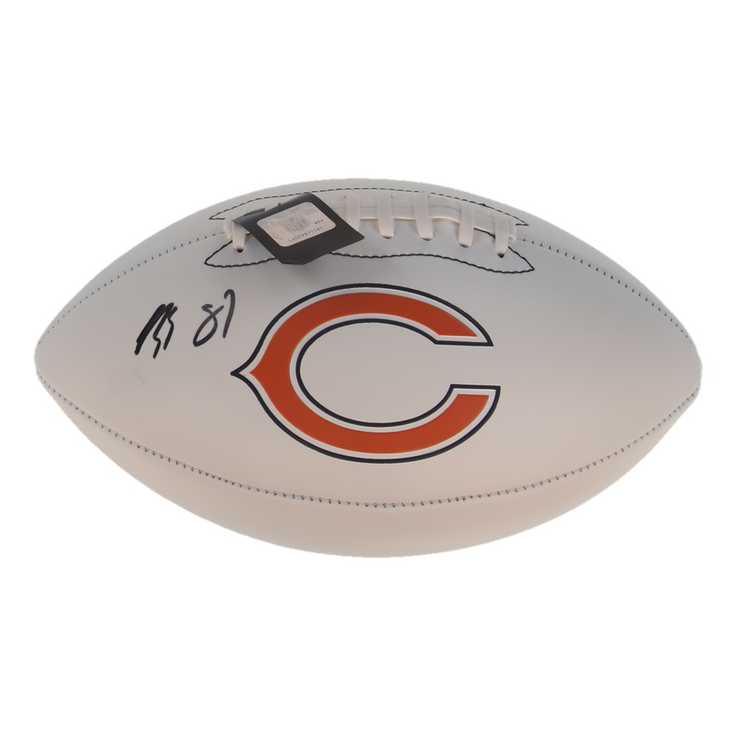 Luther Burden III Signed Bears Logo Football (Beckett) at PristineAuction.com Luther Burden III Signed Bears Logo Football (Beckett) at PristineAuction.com