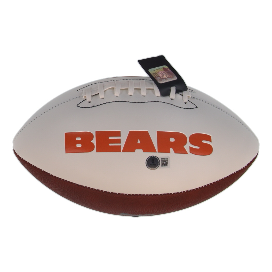 Luther Burden III Signed Bears Logo Football (Beckett) at PristineAuction.com Luther Burden III Signed Bears Logo Football (Beckett) at PristineAuction.com