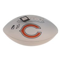 Luther Burden III Signed Bears Logo Football (Beckett) at PristineAuction.com