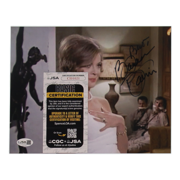 Barbara Bain Signed "Mission: Impossible" 8x10 Photo Inscribed "Best" (JSA) at PristineAuction.com Barbara Bain Signed "Mission: Impossible" 8x10 Photo Inscribed "Best" (JSA) at PristineAuction.com