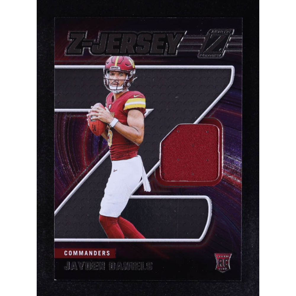 Jayden Daniels 2024 Zenith Z Jersey #3 RC at PristineAuction.com