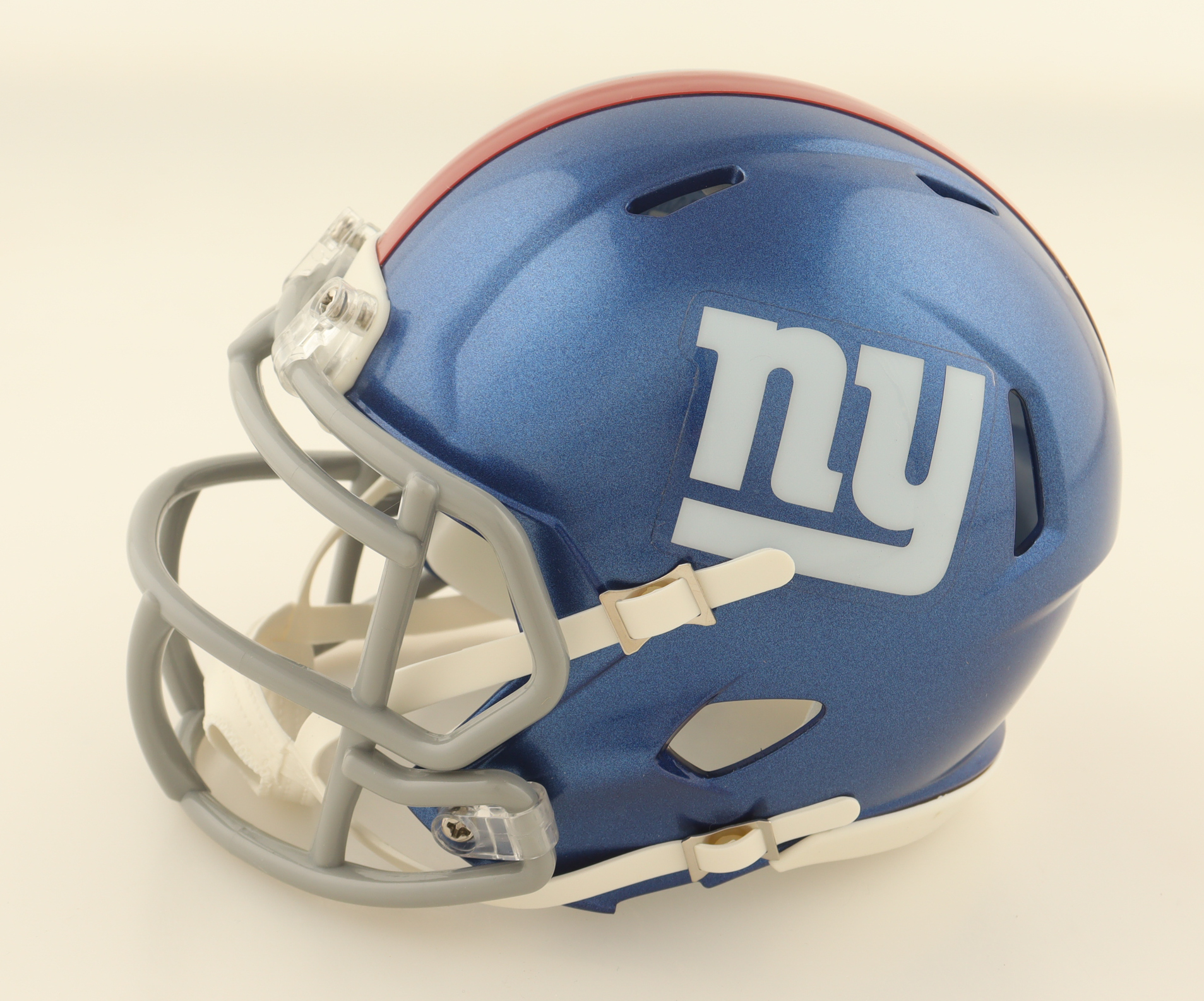 Cam Skattebo Signed Giants Speed Mini Helmet (Fanatics) at PristineAuction.com Cam Skattebo Signed Giants Speed Mini Helmet (Fanatics) at PristineAuction.com