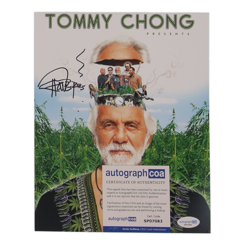 Tommy Chong Signed 8x10 Photo (ACOA) at PristineAuction.com Tommy Chong Signed 8x10 Photo (ACOA) at PristineAuction.com