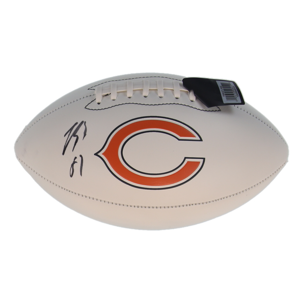 Luther Burden III Signed Bears Logo Football (Beckett) at PristineAuction.com Luther Burden III Signed Bears Logo Football (Beckett) at PristineAuction.com