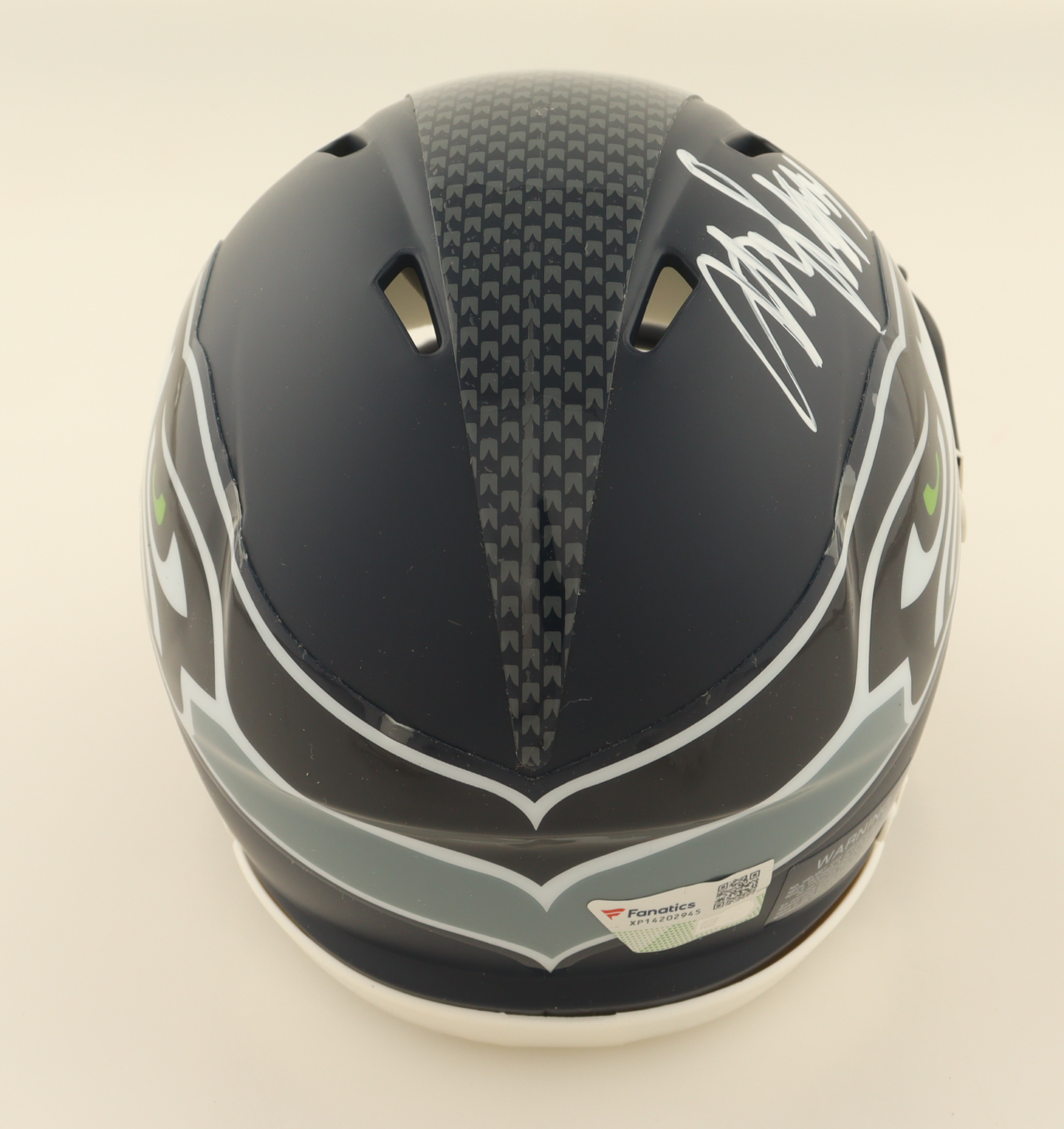 Marshawn Lynch Signed Seahawks Speed Mini Helmet (Fanatics) at PristineAuction.com Marshawn Lynch Signed Seahawks Speed Mini Helmet (Fanatics) at PristineAuction.com