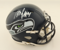 Marshawn Lynch Signed Seahawks Speed Mini Helmet (Fanatics) at PristineAuction.com