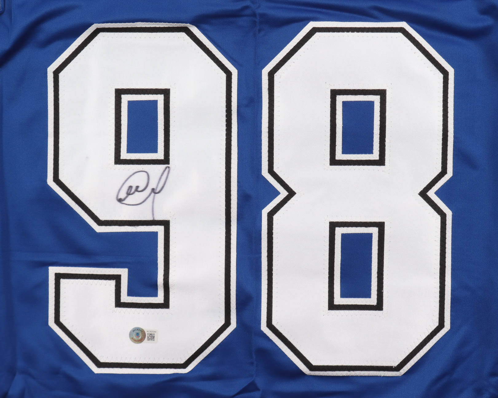 Mikhail Sergachev Signed Jersey (Beckett) at PristineAuction.com Mikhail Sergachev Signed Jersey (Beckett) at PristineAuction.com