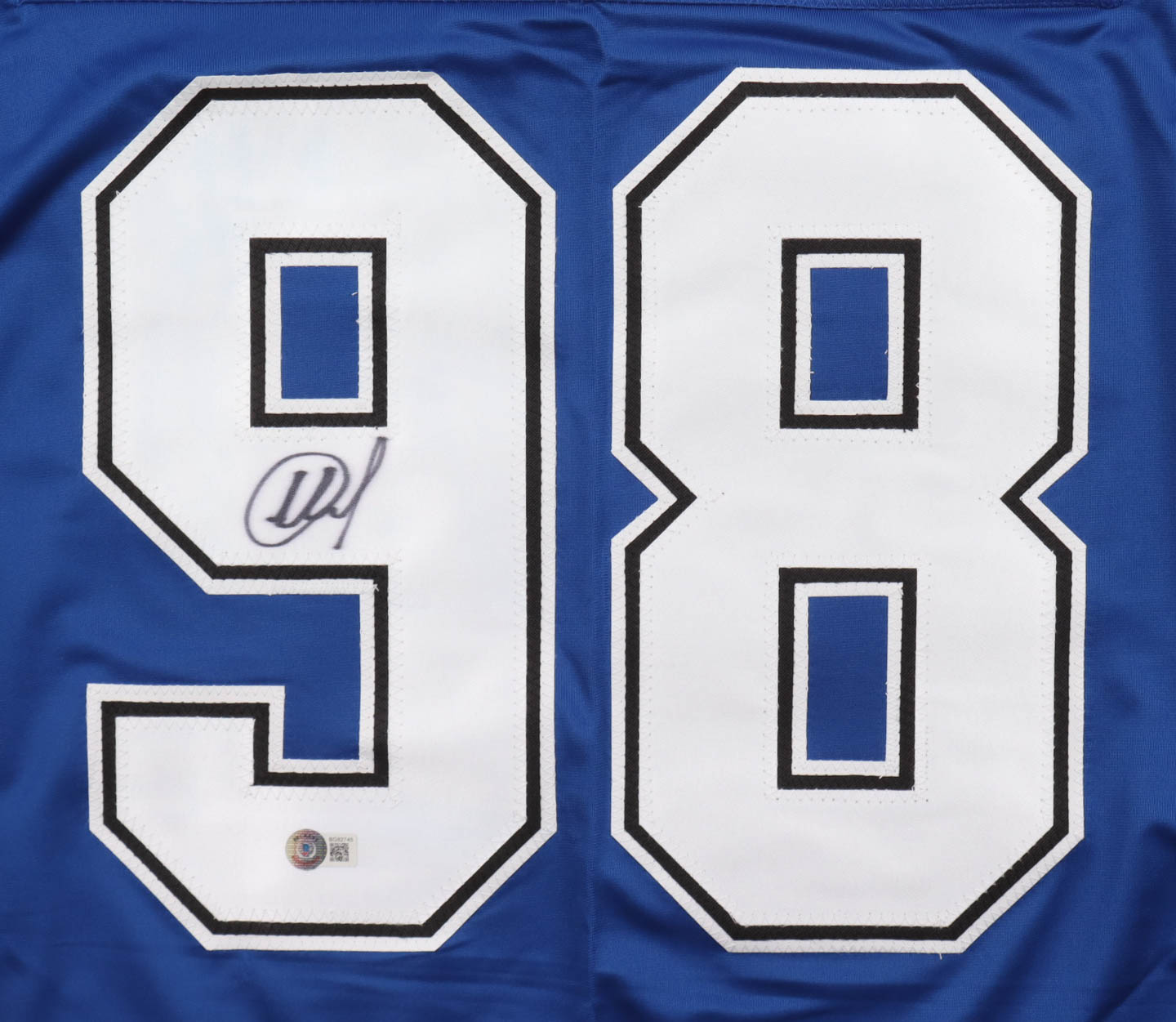 Mikhail Sergachev Signed Jersey (Beckett) at PristineAuction.com Mikhail Sergachev Signed Jersey (Beckett) at PristineAuction.com