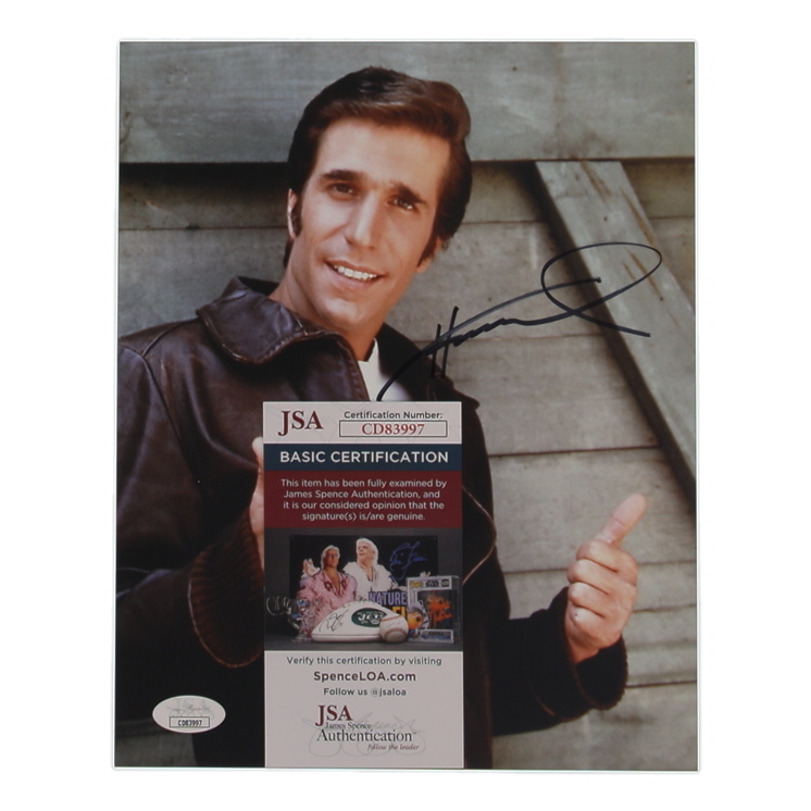 Henry Winkler Signed "Happy Days" 8x10 Photo (JSA) at PristineAuction.com Henry Winkler Signed "Happy Days" 8x10 Photo (JSA) at PristineAuction.com