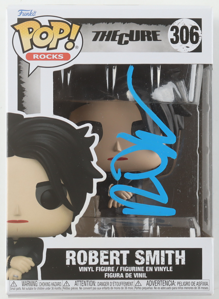Robert Smith Signed "The Cure" #306 Robert Smith Funko Pop! Vinyl Figure (Beckett) at PristineAuction.com Robert Smith Signed "The Cure" #306 Robert Smith Funko Pop! Vinyl Figure (Beckett) at PristineAuction.com