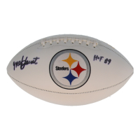 Mel Blount Signed Steelers Logo Football Inscribed "HOF 89" (Beckett) at PristineAuction.com