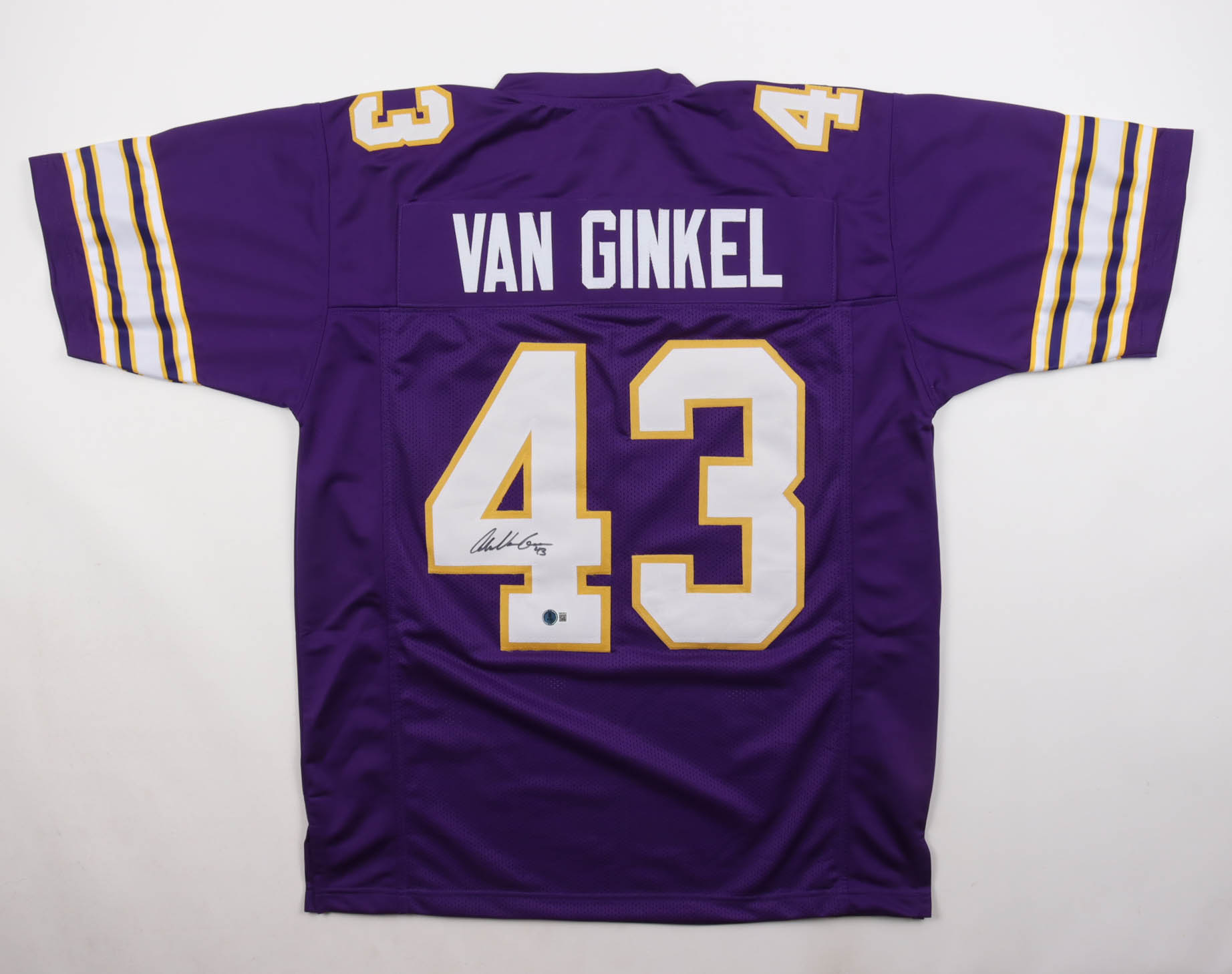 Andrew Van Ginkel Signed Jersey (Beckett) at PristineAuction.com Andrew Van Ginkel Signed Jersey (Beckett) at PristineAuction.com