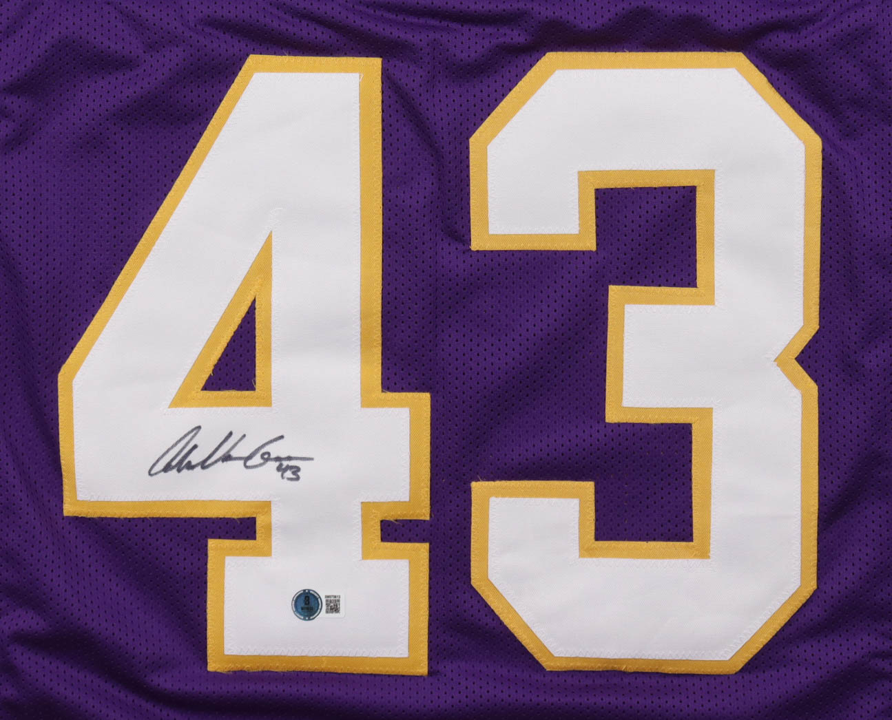 Andrew Van Ginkel Signed Jersey (Beckett) at PristineAuction.com Andrew Van Ginkel Signed Jersey (Beckett) at PristineAuction.com