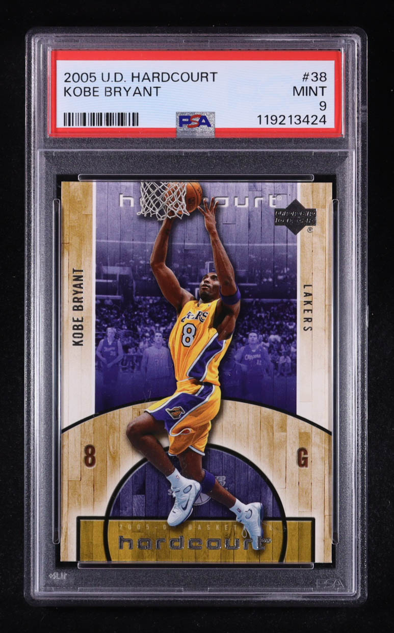 Kobe Bryant 2005-06 Upper Deck Hardcourt #38 (PSA 9) at PristineAuction.com Kobe Bryant 2005-06 Upper Deck Hardcourt #38 (PSA 9) at PristineAuction.com